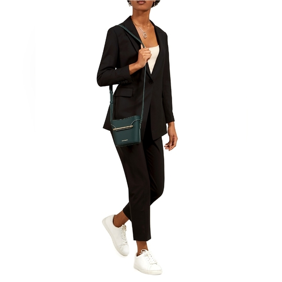 Strathberry Safari Leather Shoulder Bag - Picture 4 of 16